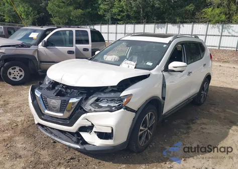 2017 Nissan Rogue Sl z USA, uszkodzony, nr VIN JN8AT2MV8HW250080